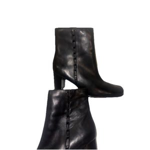 KB & Company Ankle Boot Andre Black Size 8.5m Square Toe